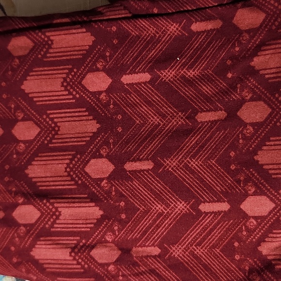 LULAROE LLR OS Floral Patterned Buttery Soft Legging One Size - Picture 1 of 2